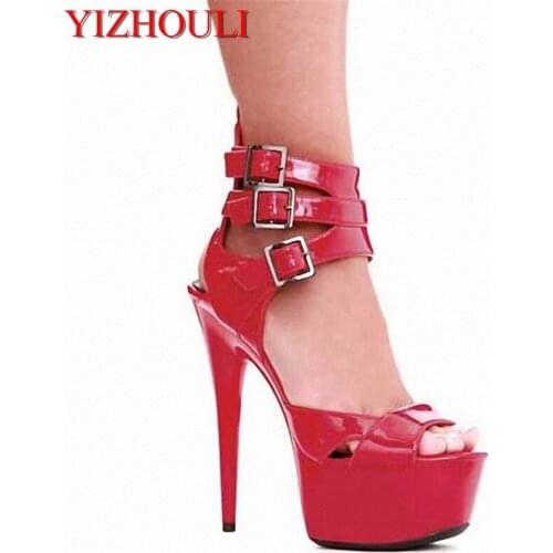 Fashion shoes model 15 cm stilettos wedding bridesmaid shoes size code lap dancing shoes