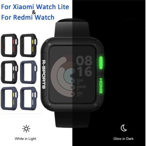 New Watch Case For Xiaomi Mi Watch Lite TPU Shell Protector Case Cover Anti-Scratch Soft Shell for Redmi Watch