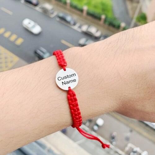 Peiwen Bracelets Red Thread