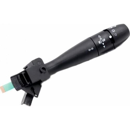 Turn Signal Switch Black Sensitive Rubber Durable Headlight Switch 96595087XT for Peugeot Citroen