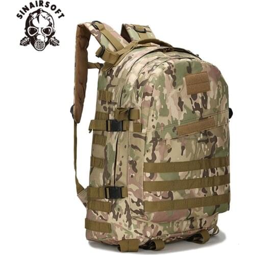 PROTECTOR PLUS 40L Military Tactical Backpack Men Multifunctional Camping Hiking Trekking Waterproof Travel Outdoor Bag