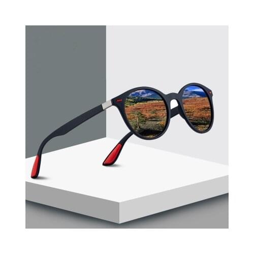 2019 new Brand Fashion Unisex Sun Glasses Polarized Coating Mirror Driving Sunglasses Round Male Eyewear For Men/Women uv400