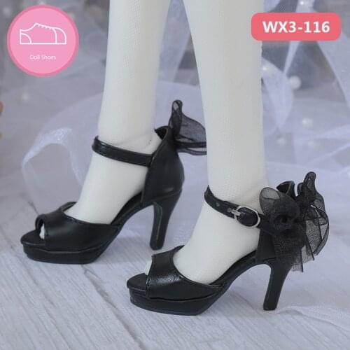 New bjd Shoes 1/3 for AS62 & new super gem girl Doll body about 7.6cm pink high heels fashion shoes