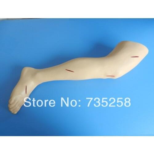 Advanced lower limb suture skills training model,Leg incision suture limb training model