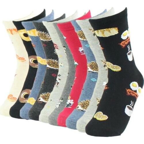 WPLOIKJD Women's Socks With Inscriptions