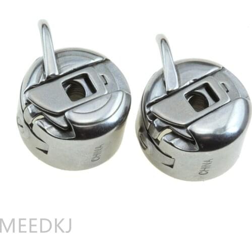 1 pcs home / industrial metal sewing machine bobbin case sewing machine accessories antique style sewing machine bobbin case