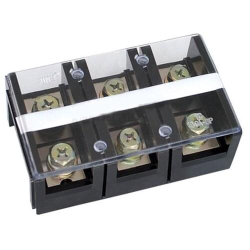 1PCS Terminal Block Terminal Block TC-1003 Fixed Row. High Current Terminal Block 100A Terminal Block Row 3P