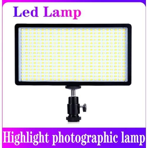 ENEGON LED Video Light Panel(Bi-Color 416 LED Beads) with Hot Shoe, for Canon,Panasonic,Nikon DSLR Cameras/Camcorder, CRI95 +, 3