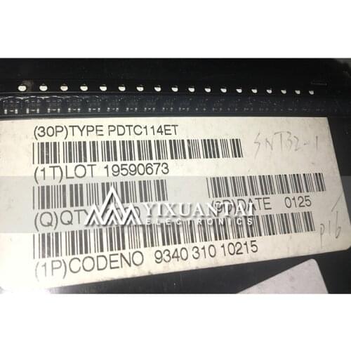 50pcs/lot New Original PDTC114ET PDTC114 16 SOT23