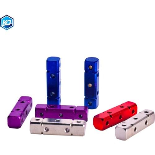 Color Aluminum Alloy Damping Block Self-Made Parts Suitable For Tamiya MINI 4WD 8mm*8mm*32mm Mass Damping Block 94925/95343