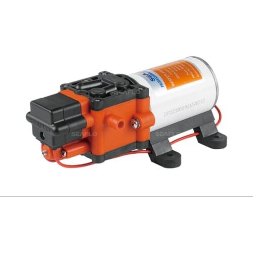 SEAFLO 42 Series Diaphragm Pump 12V/24V 3.0-11.3LPM 17-60PSI Fresh Water Pump Marine Boat RV