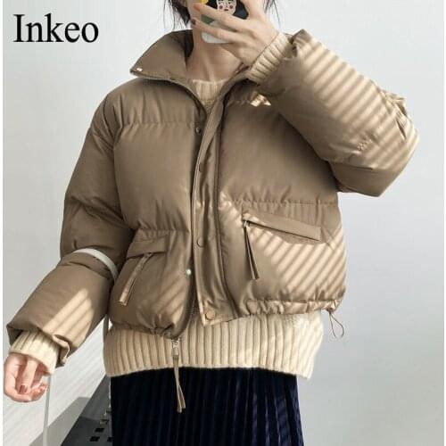 Inkeo Women's Black Down Jackets