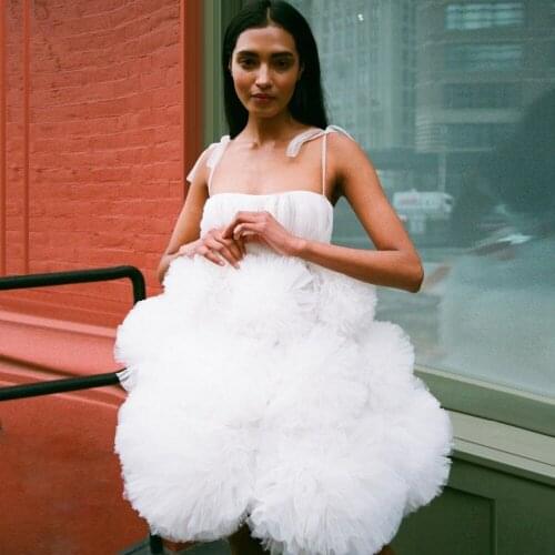 Lisong White Summer Dresses