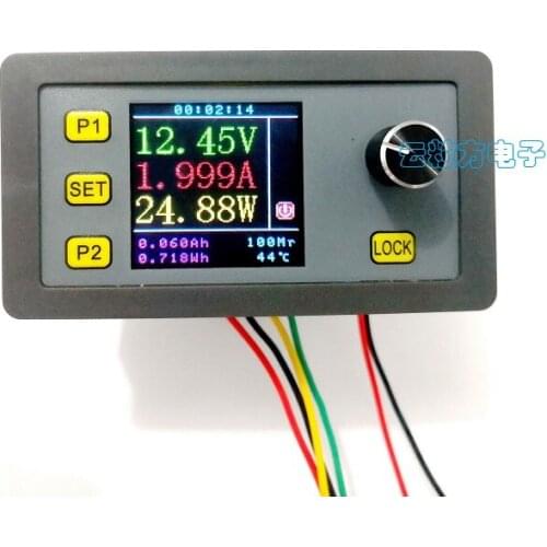 Color Screen Multi-function Adjustable Constant Current Electronic Load Module Power Aging Test Battery Discharge Support Modbus