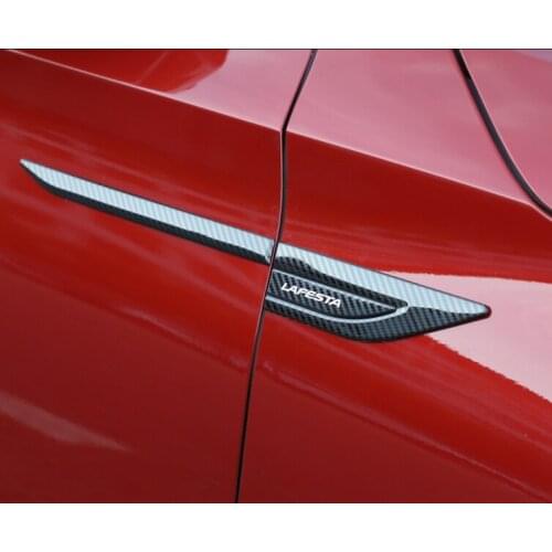 Modified car logo Fender side logo Festa decorative car stickers For Lafesta 2019