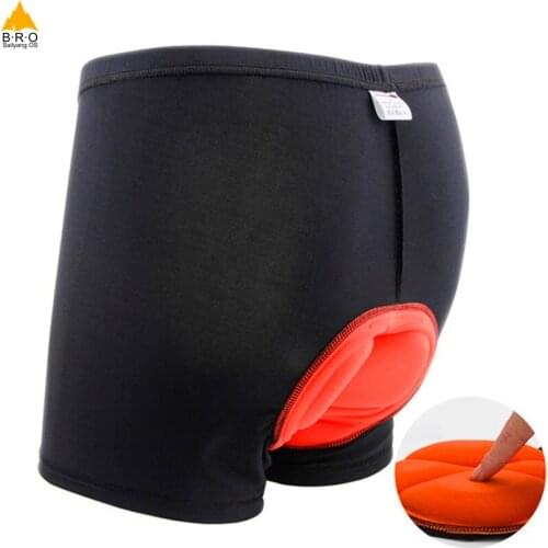 Mens Cycling Underwear Bicycle Mountain MTB Shorts Riding Bike Underpants Sport Underwear Compression Shorts Cycling Shorts