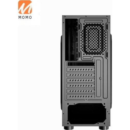 Computer Desktop Mid-Tower Black Chassis Large Board Game Split Mute with Optical Drive Host