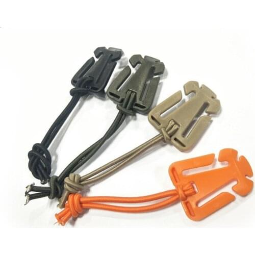 H902 New/ITW MOLLE/ with elastic rope/ hanging buckle/1-inch webbing finishing fixed buckle/ coiling folder/EDC 10 item/package