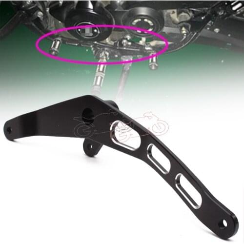 1pcs Motorbike Black Aluminum Gear Shifter Level Linkage Clutch Parts Softer Footrest For Harley 750 Street 500 2015-2017