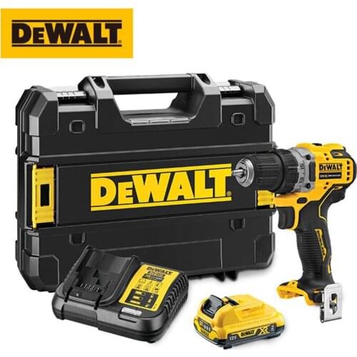 DEWALT DCD701MD1 Brushless Electric Drill 57NM Cordless Screwdriver 2000mAh Battery Dewalt Mini Electric Power Screwdriver Drill