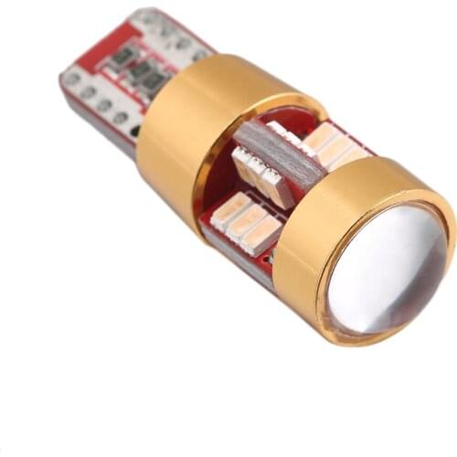 Super Bright Aluminum Canbus Error Free Car Clearance Lights Car Wedge Lamp T10-4014 Parking light Side Lamps