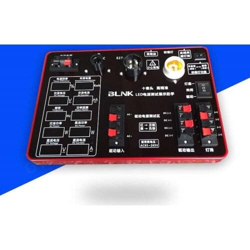 LED Power Tester Display Device Led Driven Detector LED lamp Bulb Power Test