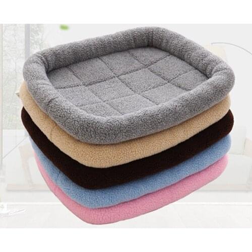 Warm Soft Pet Nest Sofa Dog Mat Lamb Down Bed Suitable for Cat and Dog Recliner Best Selling Pet Supplies Collapsible Washable