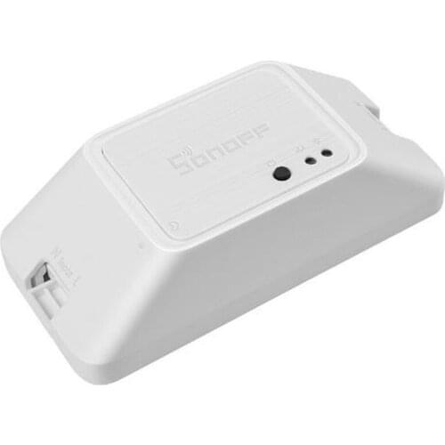 Sonoff BASIC R3 Smart Wifi DIY Wireless Switch Remote Control via eWeLink APP Vocie Control Work with Alexa Google Home IFTTT