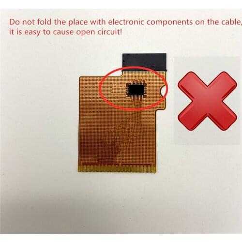 100PCS Refitting LCD screen ribbon cable 32 Pin/40 pin flexible cable for GB/GBC /GBP/ GBA /GBA-SP NGPC