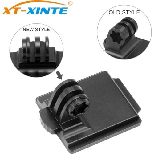 Aluminum Fixed Mount Helmet NVG Base Holder Adapter for GOPRO Hero 7 4 5 6 Session yi Sjcam EKEN Action Video Sports Cameras