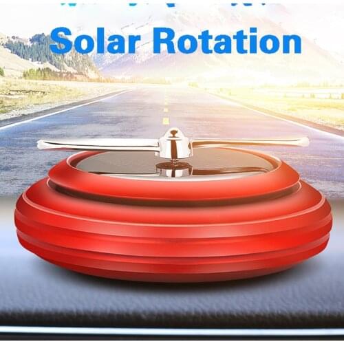 Car Perfume Seat Aromatherapy Car Interior Supplies Solar Alloy Rotating Aromatherapy Car Aromatherapy Auto Interior Accessories