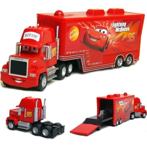 Disney Pixar Cars NO.95 Mark Uncle Truck Lightning McQueen 1:55 Scale Diecast Metal Alloy Cute Toys Car For Children Gifts
