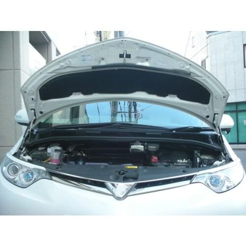 For 2006-2019 Toyota ESTIMA ACR50 Mini Van Front Hood Bonnet Modify Gas Struts Carbon Fiber Spring Damper Lift Support Absorber