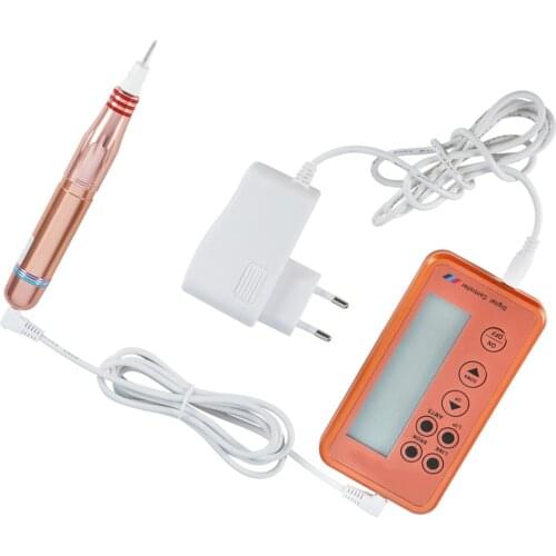 Electric Digital Permanent Rotary Makeup Machine Kits Tattoo Makeup Pen Cartridge Needles Microblading Pen Gun Eyebrow Lip MTS