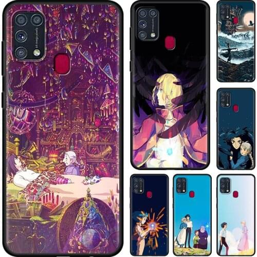 Howls Howls Moving Castle Cell Phone Case for Samsung Galaxy M31 Prime M30s M51 M31s M11 A7 A9 2018 M01 F41 Mobile Phones Cover
