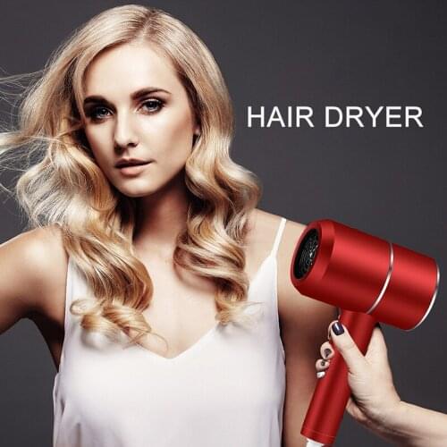 Ionic Hair Dryer Professional Hair Blow Dryer Hair Care Fast Drying Lightweight Travel for Women UD88