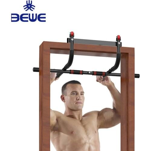 Multifunctional Adjustable Iron Door Pull Up Bar AB Roller Push-up Stand for Home Gym