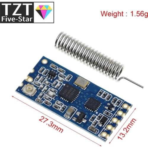 TZT 433Mhz HC-12 SI4463 Wireless Serial Port Module 1000m Replace Bluetooth NEW