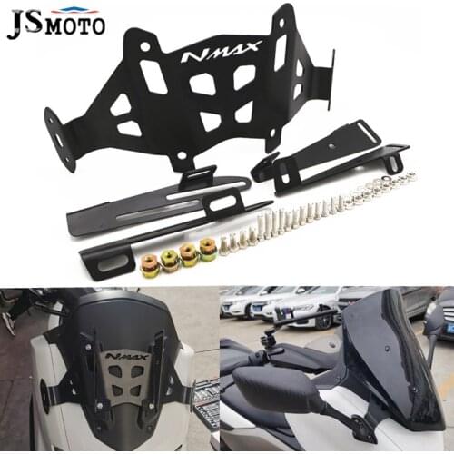 Motorcycle Rearview Mirror Forward Bracket Front Windshield Raised Bracket Accessories For Yamaha NMAX155 namx 155 2020-2021