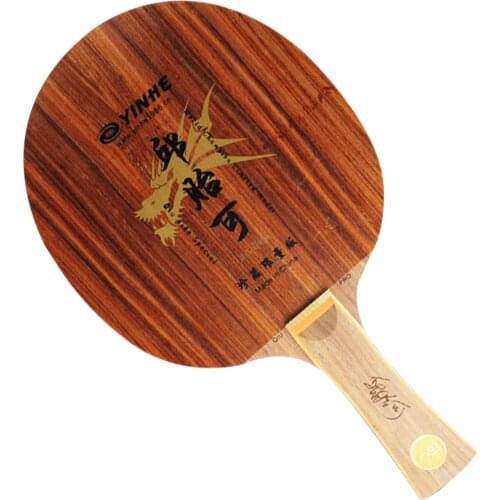 Origial Yinhe Q-PRO Qiu yike limited table tennis blade rosewood racket fast attack loop pure wood racket ping pong game