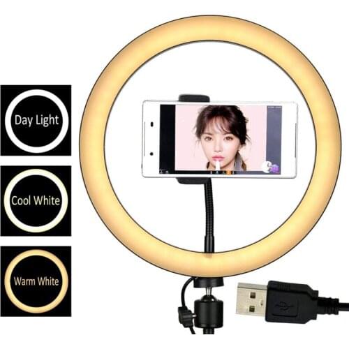 8/10/12inch LED Ring Light Lamp with Stand Tripod Holder Rovtop LED Camera Selfie Light Ring for Phone Video Photography Makeup