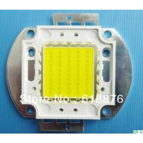2pcsX50W High Power SMD LED Natural White 4000-4500k 30-36V for DIY 50W NW Led lamp beads