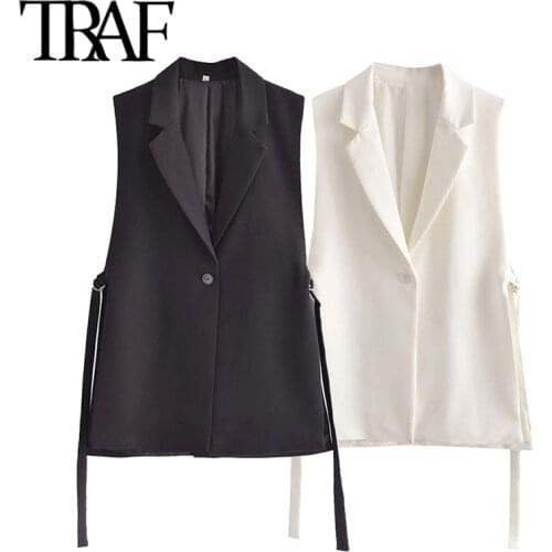 TRAF Women's Vests-cardigans