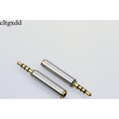 Cltgxdd Universal Jack 3.5mm Male to 3.5mm Female OMTP to CTIA conversion Audio Adapter for Earphone
