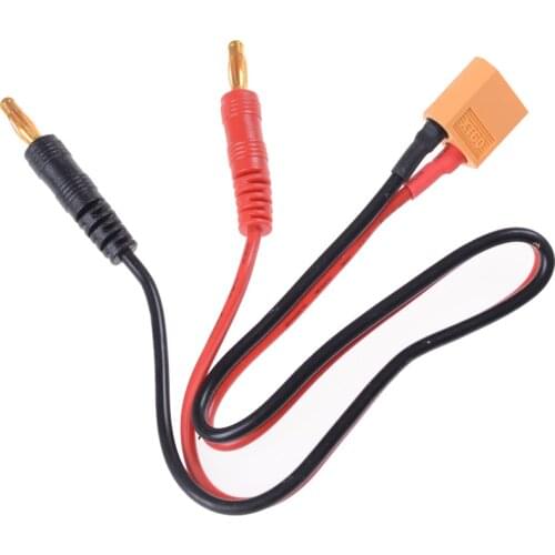 XT60 to 4.0 Banana Plug Balance Charge Cable for RC Helicopter Quadcopter XT60 Lipo Battery Plug Charger