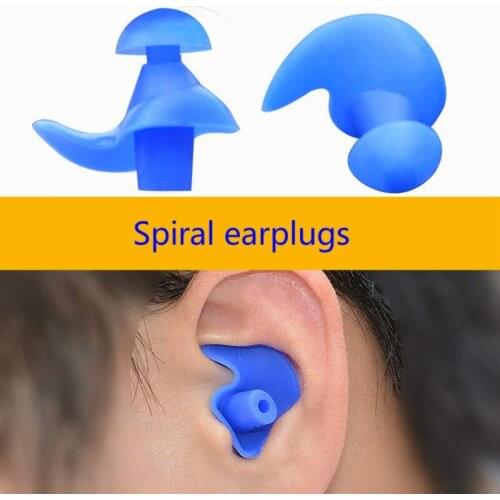 1 Pair Soft Ear Plugs Environmental Silicone Waterproof Dust-Proof Earplugs Diving Water Sports Swimming Accessories