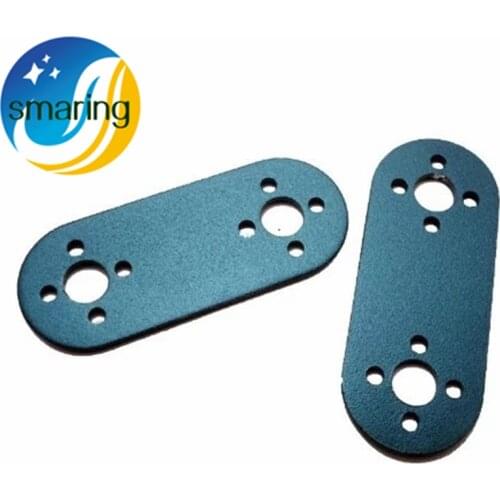 5pcs One Word Frame Stent Standard Servo Bracket Steering Gear Bracket Robot Accessoy for Part Arm Manipulator