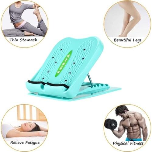 Anti-Slip Adjustable Foot Calf Stretcher Incline Board Body Stretching Tool for Sports Yoga Massage Fitness Pedal Stretcher