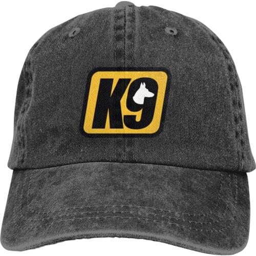 K9 Logo Baseball Cap cowboy hat Peaked cap Cowboy Bebop Hats Men and women hats