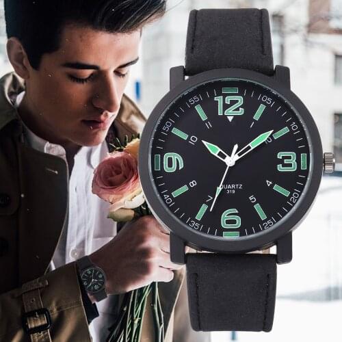 Men Watches 2020 Luxury New Top Men Leather Strap Watches Mens Sports Military Quartz Watch Women Wristwatch Relogio Masculino